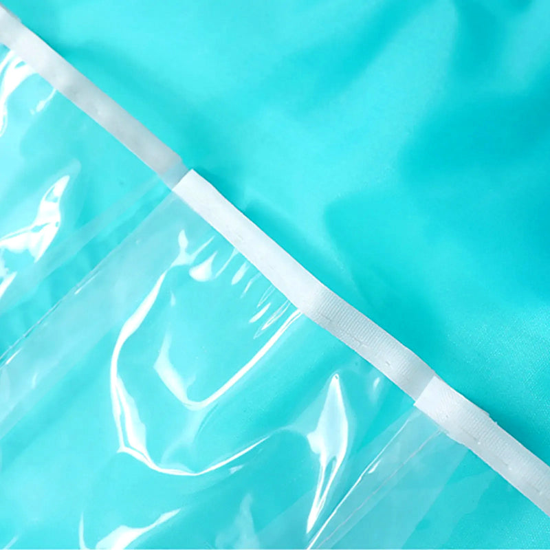 16-Pocket Multifunctional Hanging Organizer – Clear Door/Wall Storage Bag for Baby Clothes, Socks & Accessories