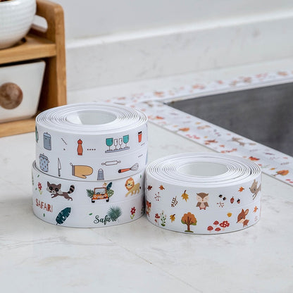 ( FREE HOME DELIVERY ) Self Adhesive Printed Sealing Waterproof Tape - 3 Meters length