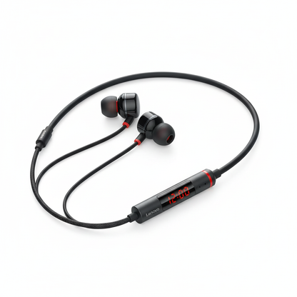 Magnetic Neckband Headphones Wireless Bluetooth 5.2 Earphones LED Display Headset Sport Noise Cancel Earbuds with Mic